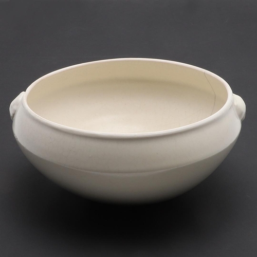 703 - EDMUND DE WAAL (B 1964) - LARGE PORCELAIN BOWL. (d) An early large porcelain bowl of tapering form, ... 