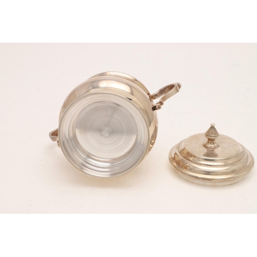 228 - EN SUITE TO LOT 227. a modern sugar bowl & cover, of baluster form, with twin scroll handles and a c... 