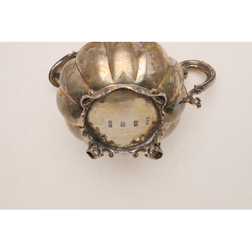 268 - A MIXED LOT:-. an early Victorian milk jug, with a moulded border, by Messrs Barnard, London 1837, a... 