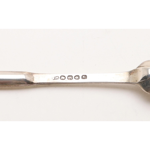 74 - A GEORGE IV MARROW SCOOP. initialled, by William Eaton, London 1821; 8.8