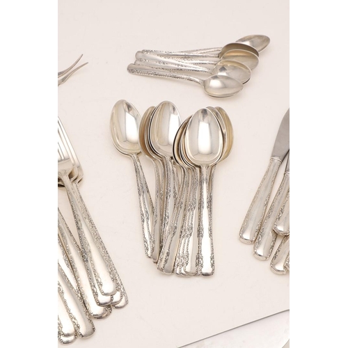 93 - A 20TH CENTURY PART-CANTEEN OF NORTH AMERICAN FLATWARE & CUTLERY. 