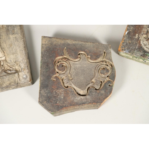 1498 - A GROUP OF 19TH CENTURY HARDWOOD PICTURE FRAMER'S MOULDS. each with a carved architectural motif/fea... 