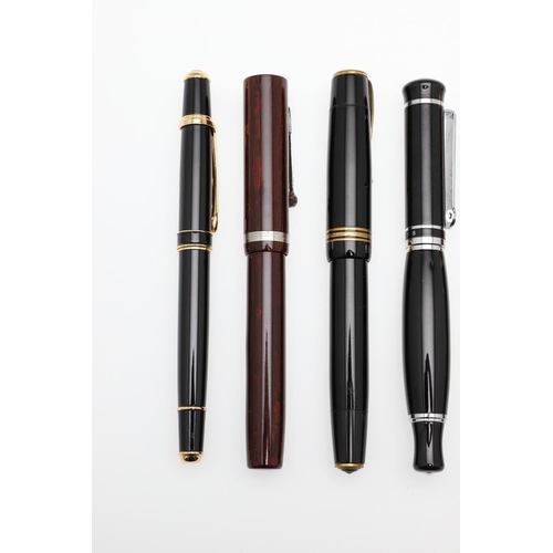 1521 - ASSORTED FOUNTAIN PENS. including Duke, Burnham B 45 Manifold, Tylo, King Crown, Penhol Ambassador (... 