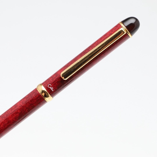 1527 - ASSORTED FOUNTAIN PENS. including a Regal black cased pen with 18k nib, a Louis Codan wood effect ca... 