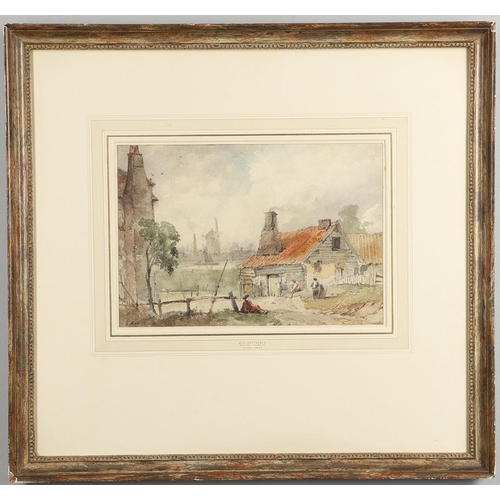 477 - SAMUEL AUSTIN (1796-1834). OLD BATTERSEA. Signed, watercolour and pencil
22.5 x 33cm.

Literature: C... 