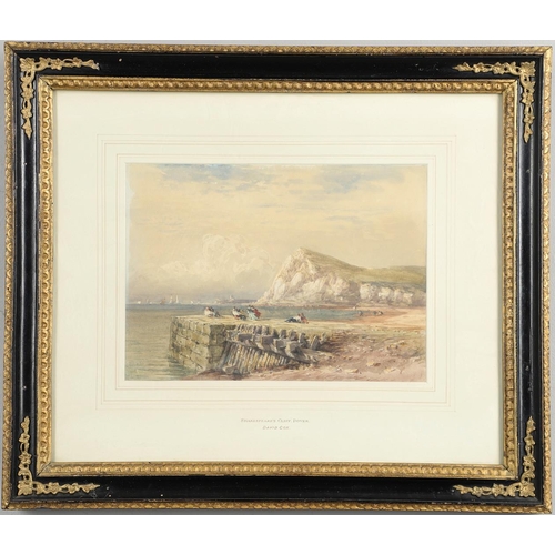 480 - DAVID COX, OWS (1783-1859). SHAKESPEARE'S CLIFF, DOVER. Signed, watercolour
18.5 x 26cm.

* In 1829,... 