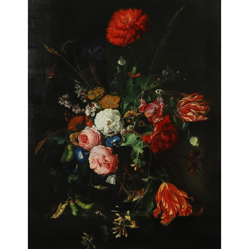 509 - JAN DAVIDSZ. DE HEEM (1606-1683/4). After. FLOWERS IN A VASE. Oil on canvas, modern
81.5 x 63.5cm.

... 