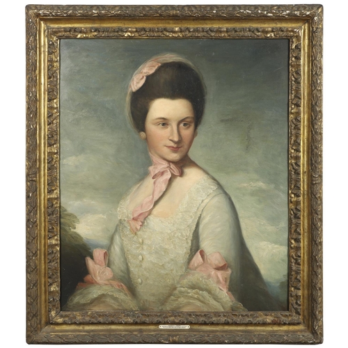 521 - THOMAS GAINSBOROUGH, RA (1727-1788). After. PORTRAIT OF HENRIETTE (nee VERNON), COUNTESS GROSVENOR, ... 