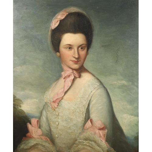 521 - THOMAS GAINSBOROUGH, RA (1727-1788). After. PORTRAIT OF HENRIETTE (nee VERNON), COUNTESS GROSVENOR, ... 