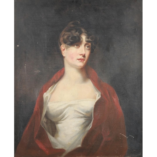 524 - SIR HENRY RAEBURN, RA, RSA (1756-1823). After. PORTRAIT OF MARGARITTA MACDONALD, MRS ROBERT SCOTT MO... 