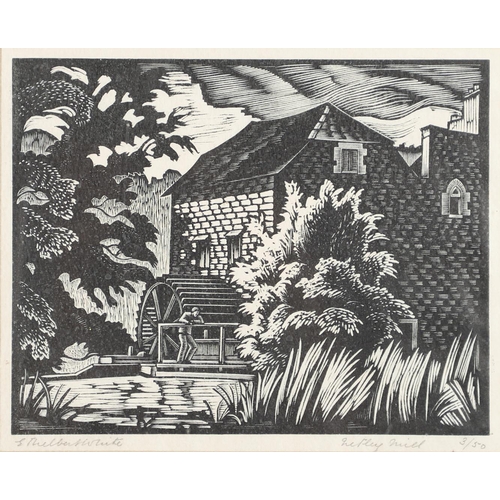 572 - ETHELBERT WHITE (1891-1972). NETLEY MILL (Chapman 19). (d) Wood engraving, 1923, signed, titled and ... 