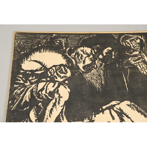 573 - SIR FRANK WILLIAM BRANGWYN, RA, RWS (1867-1956). THE DESCENT FROM THE CROSS (V5354). (d) Woodcut, si... 