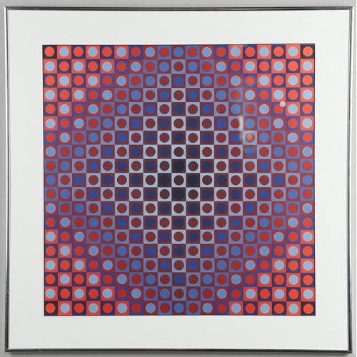 577 - VICTOR VASARELY (1906-1997). KALDOR. (d) Screenprint, 1980, signed and numbered 108/250
65.5 x 65.5c... 