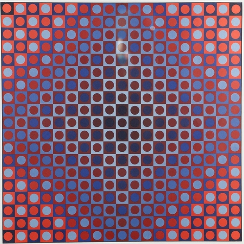 577 - VICTOR VASARELY (1906-1997). KALDOR. (d) Screenprint, 1980, signed and numbered 108/250
65.5 x 65.5c... 