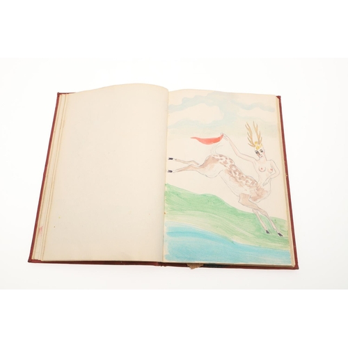 601 - JOHN BANTING (1902-1972). TWO SKETCHBOOKS. (d) One comprising 37 leaves (many double-sided) of figur... 