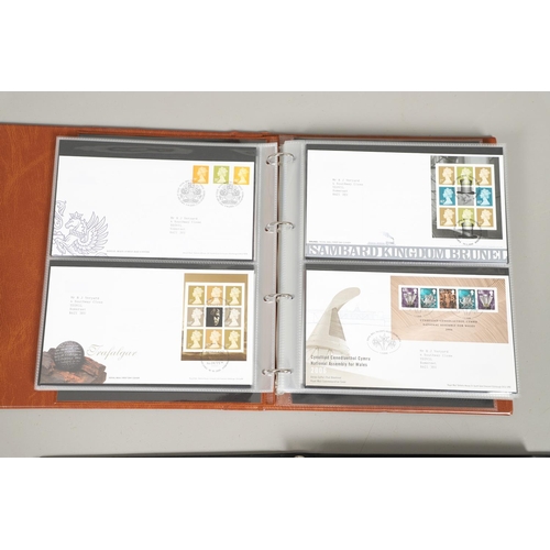 665 - ALDERNEY STAMP ALBUM, FIRST DAY COVERS, & DEFINITIVE FIRST DAY COVERS. Including a Stanley Gibbons a... 