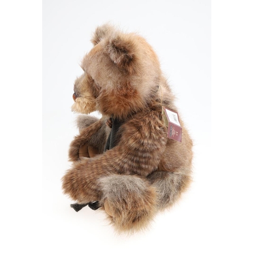 685 - CHARLIE BEARS - LARGE TEDDY BEAR 'MAJOR'. A large plush Teddy Bear 'Major', Model No CB141453 and de... 