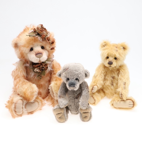 699 - CHARLIE BEARS TEDDY BEARS - ISABELLE COLLECTION. Including a 2016 'Heritage' Teddy Bear, No 291 of 4... 