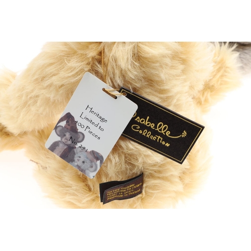 699 - CHARLIE BEARS TEDDY BEARS - ISABELLE COLLECTION. Including a 2016 'Heritage' Teddy Bear, No 291 of 4... 