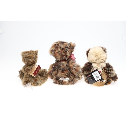 704 - CHARLIE BEARS TEDDY BEARS INCLUDING 'BIRTHDAY WOJTEK'. Various Charlie Bears including 'Regan' (CB15... 