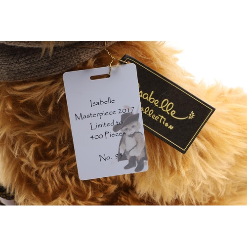 709 - CHARLIE BEARS TEDDY BEARS - ISABELLE MASTERPIECE. A large Charlie Bear 'Isabelle Masterpiece 2017', ... 