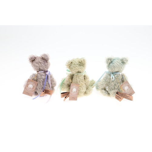 715 - CHARLIE BEARS - MINIMO COLLECTION. Including a set of three, 'Doobey' (49 of 2000), 'Dinky' (116 of ... 