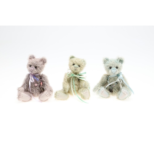 715 - CHARLIE BEARS - MINIMO COLLECTION. Including a set of three, 'Doobey' (49 of 2000), 'Dinky' (116 of ... 