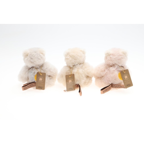 717 - CHARLIE BEARS - MINIMO COLLECTION. Including a set of three, 'Flurry' (116 of 2000), Flossy (116 of ... 