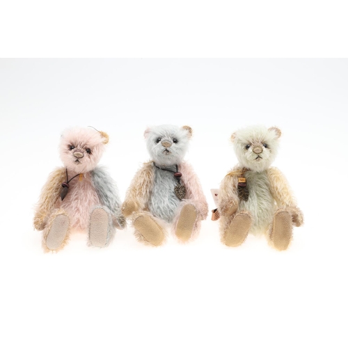 717 - CHARLIE BEARS - MINIMO COLLECTION. Including a set of three, 'Flurry' (116 of 2000), Flossy (116 of ... 