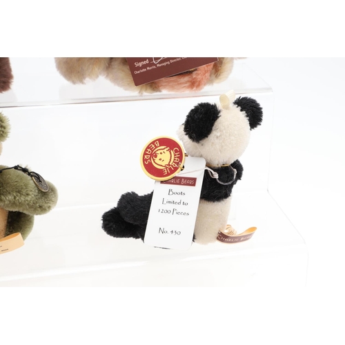 720 - CHARLIE BEARS - MINIMO COLLECTION & OTHER BEARS. Including four Minimo bears including 'Welly' (916 ... 