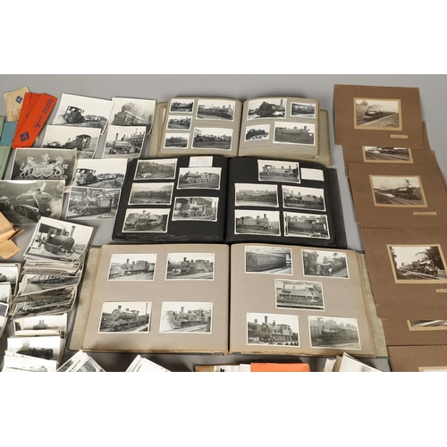 730 - AN EXTENSIVE PHOTOGRAPHIC TRAIN ARCHIVE, LOOSE AND IN ALBUMS. circa 1940âs -1960âs, comprising o... 