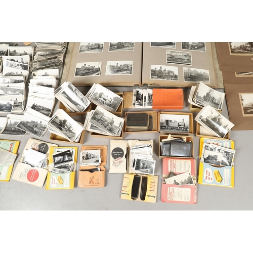 730 - AN EXTENSIVE PHOTOGRAPHIC TRAIN ARCHIVE, LOOSE AND IN ALBUMS. circa 1940âs -1960âs, comprising o... 