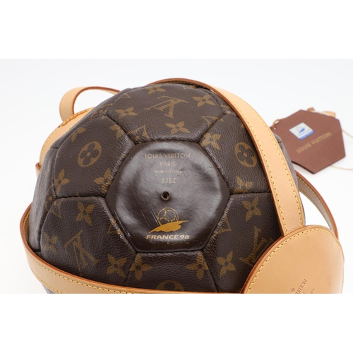 731 - RARE LOUIS VUITTON FOOTBALL - WORLD CUP FRANCE 98. A rare limited edition World Cup France 98 monogr... 