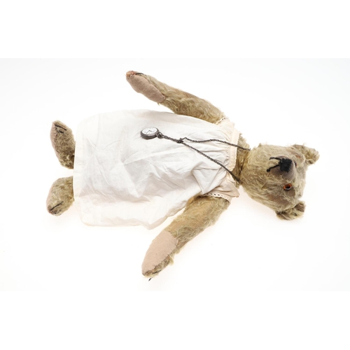 734 - EARLY STEIFF TEDDY BEAR. An early Steiff Teddy Bear with elongated limbs, hump back and growler mech... 