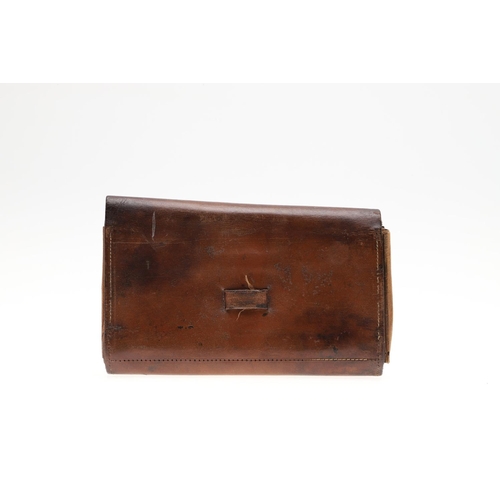 746 - SOMERSET & CRICKET INTEREST - PRESENTION LEATHER NOTEPAD TO ERNIE ROBSON, 1900. An unusual leather n... 