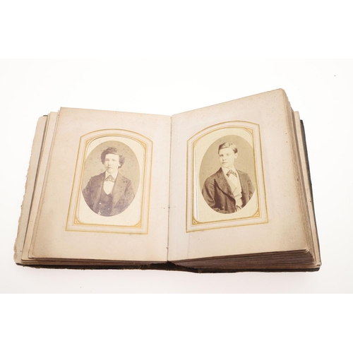 761 - CARTE DE VISITE - 19THC PHOTOGRAPH ALBUMS. 2 large albums and 3 smaller albums of Carte de Visite ph... 