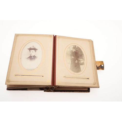 762 - CARTE DE VISITE - 19THC PHOTOGRAPH ALBUMS. Five various leather bound albums of Carte de Visite phot... 