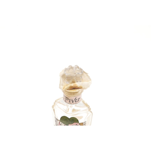 815 - RARE BOXED FRENCH SCENT BOTTLE - L T PIVER. A late 19thc glass scent bottle 'Le Trefle Incarnat, de ... 