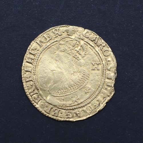 1204 - A CHARLES I GOLD DOUBLE CROWN. 1625/6. A Charles I Double Crown, Tower mint under Charles I, crowned... 