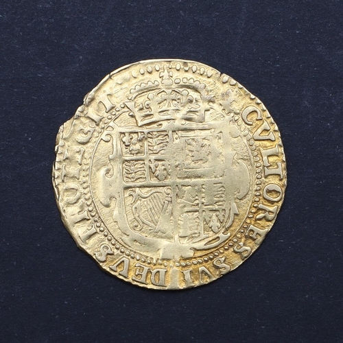 1204 - A CHARLES I GOLD DOUBLE CROWN. 1625/6. A Charles I Double Crown, Tower mint under Charles I, crowned... 