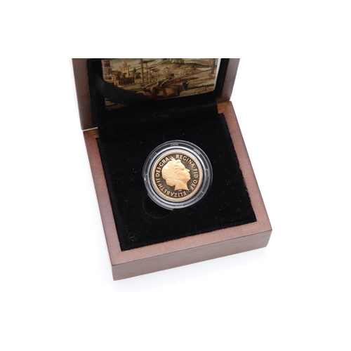 1319 - AN ELIZABETH II PROOF SOVEREIGN, 2008. An Elizabeth II Proof Sovereign, bust r. reverse George and t... 