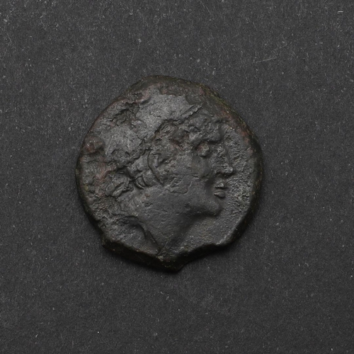 643 - ROMAN REPUBLIC, DOUBLE LITRA. c.273-225 B.C. AND TWO OTHERS. A Double LItra, diademed head of Apollo... 