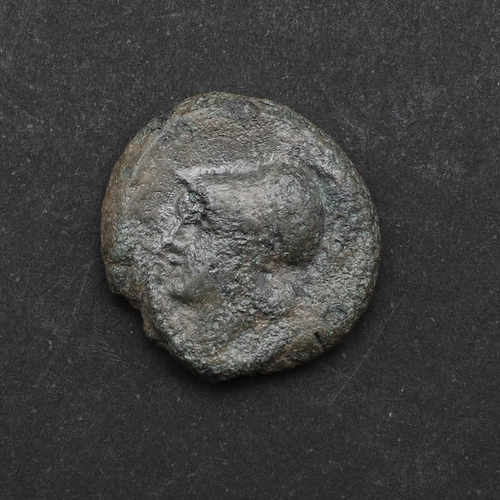 643 - ROMAN REPUBLIC, DOUBLE LITRA. c.273-225 B.C. AND TWO OTHERS. A Double LItra, diademed head of Apollo... 