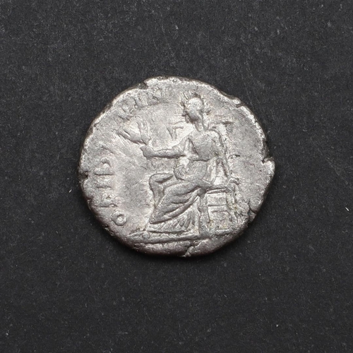 671 - ROMAN IMPERIAL COINAGE: PERTINAX. c.193 A.D. A silver denarius, obverse with laureate bust r. Revers... 