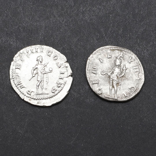 684 - ROMAN IMPERIAL COINAGE: GORDIAN III. c.238-244. A.D. A silver antoninians, obverse with radiate bust... 