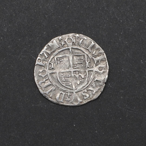 731 - A HENRY VIII (1509-47). SOVEREIGN TYPE HAMMERED SILVER PENNY. A Henry VIII sovereign type penny, wit... 