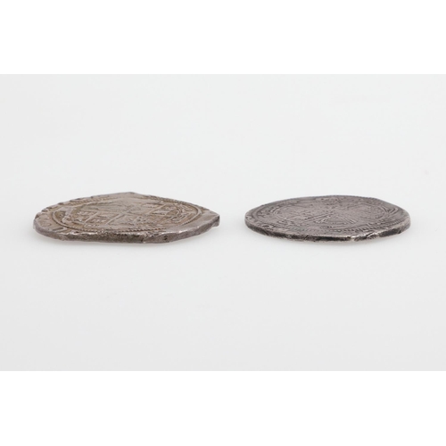 737 - TWO CHARLES I HALFCROWNS. Two Charles I silver halfcrowns, 1625-43.  *CR  Both heavily clipped and w... 