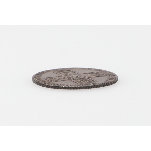 791 - A GEORGE II SIXPENCE, 1758. A George II sixpence, old laureate and draped bust l. reverse with plain... 