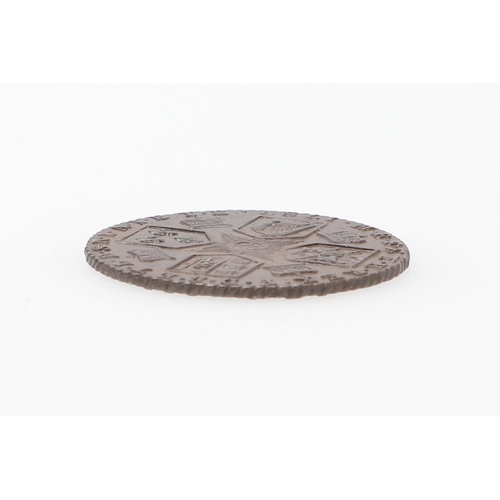 798 - A GEORGE III SIXPENCE, 1787. A George III sixpence, young laureate and draped bust, reverse with cro... 