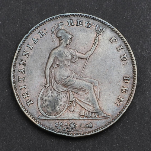 847 - QUEEN VICTORIA PENNY, 1856. A Queen Victoria penny, young head l. dated 1856, reverse with seated fi... 